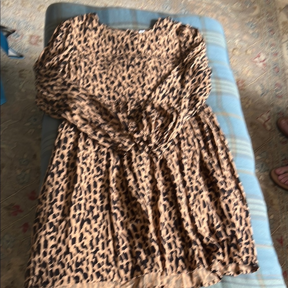 BP. Leopard Print Dress